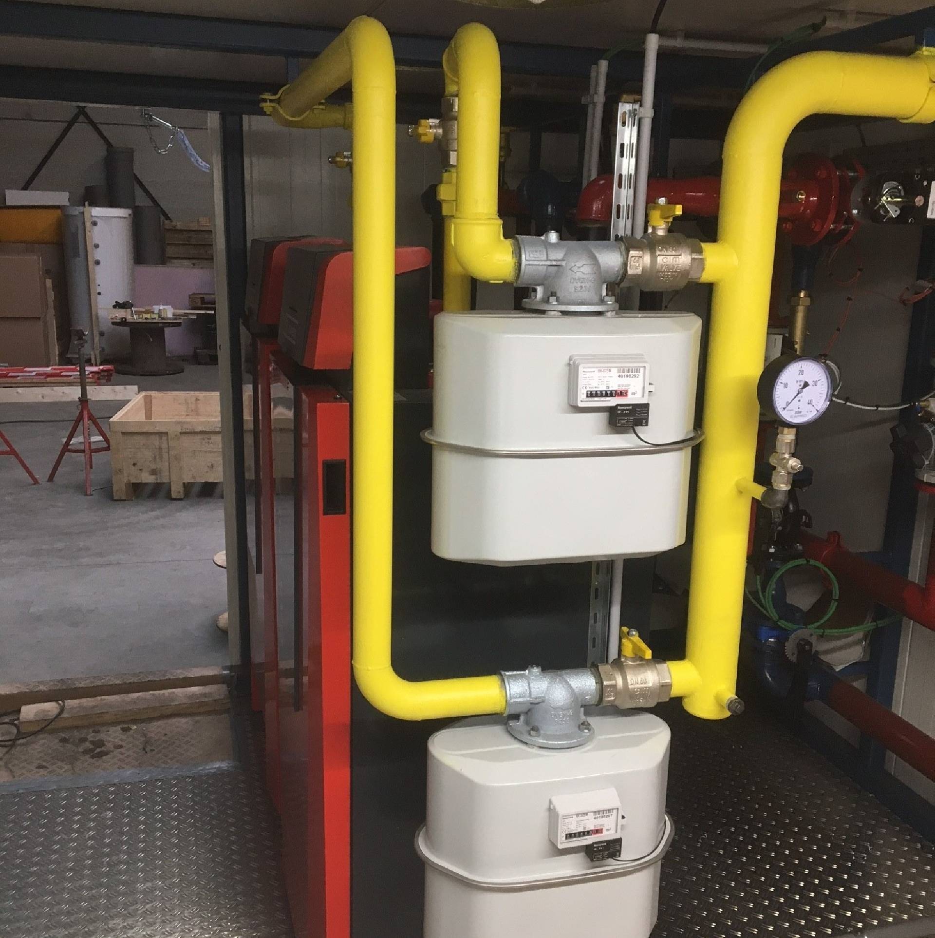Boiler room renovation