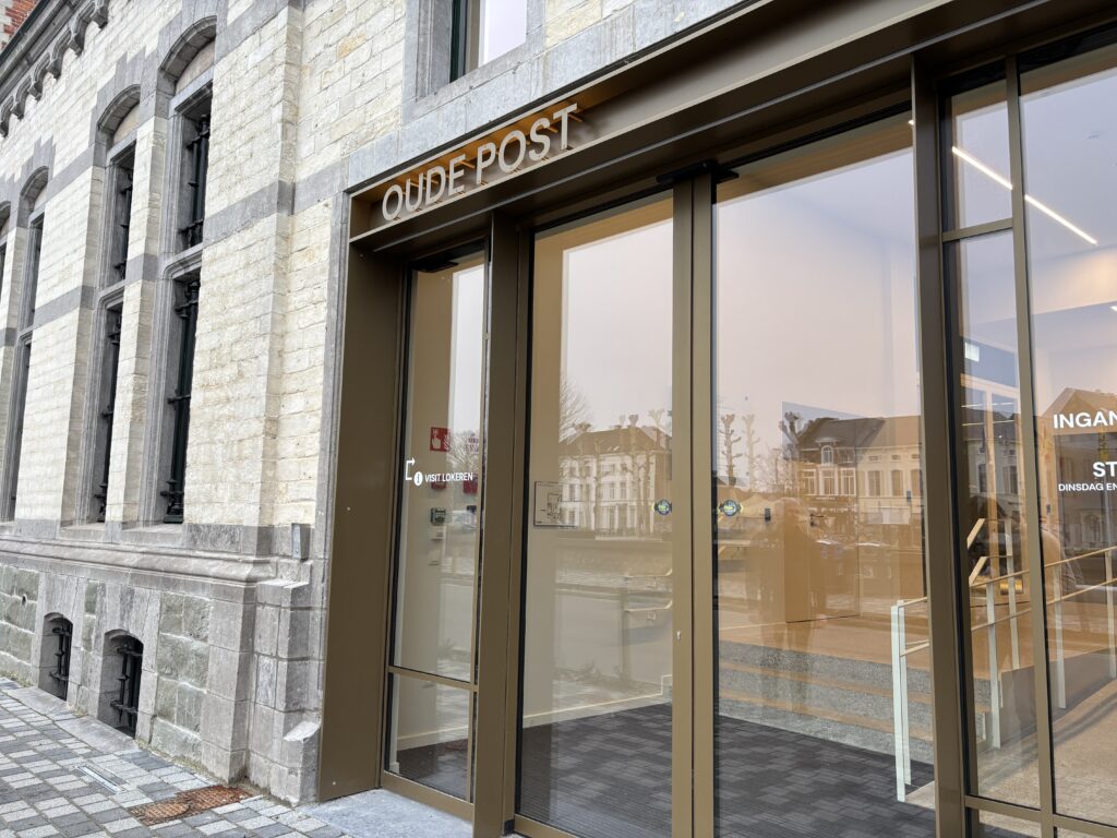Elektrische installaties voor het postgebouw in Lokeren
